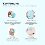 Silicone Face Scrubber - 2pc