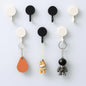 Self Adhesive Multi Wall Hooks | Pack of 10 | Round Sticky Hooks | Wall Hook for Hanging