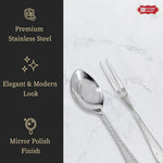 Stainless Steel Cutlery Set ( 12 Spoon and 12 Fork )
