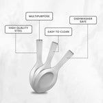 Steel Masala Spoons | Mini Spoons for Masala Dabba | Set of 6