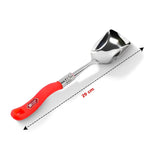 Steel Serving Spoon with Plastic Handle | 1 pc