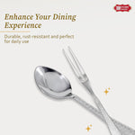 Stainless Steel Cutlery Set ( 12 Spoon and 12 Fork )