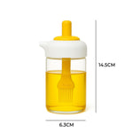 Oil Bottle with Silicone Brush  (230 ml)