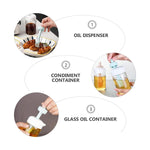 Oil Bottle with Silicone Brush  (230 ml)