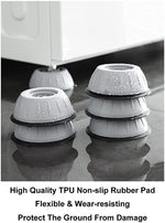 Anti Vibration Pads for Washing Machine (Pack of 4)