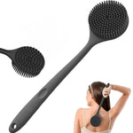 ilicone Back Scrubber with Long Handle