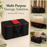 Premium Nylon Underbed Storage Bag (Pack of 4)