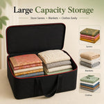 Premium Nylon Underbed Storage Bag (Pack of 4)