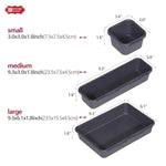 Cutlery Tray for Kitchen | 8 Piece | Drawer Organizer Tray