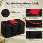 Premium Nylon Underbed Storage Bag (Pack of 4)