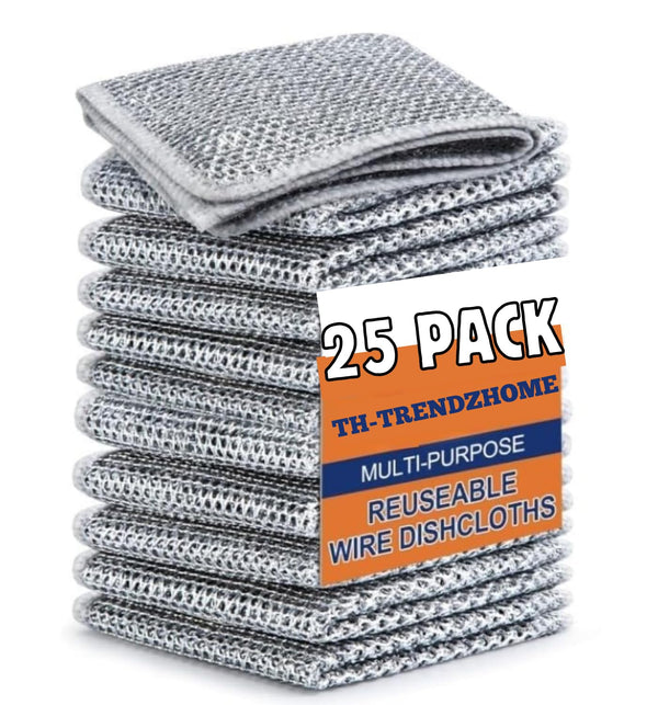 Dish Wash Cloth 25pcs