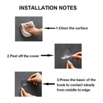 Self Adhesive Wall Hooks | Sticky Hooks for Wall | Heavy Duty (Flower Hooks 30 pc)