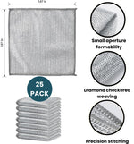 Dish Wash Cloth 25pcs