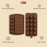 Silicone Chocolate Moulds (Set of 2)