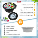 Ice Face Bowl with Built-in Ice Tray