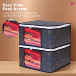 Non-Woven Printed Saree Cover Set of 2