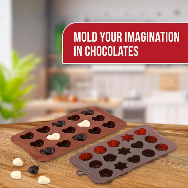 Silicone Chocolate Mould ( Pack of 2 )