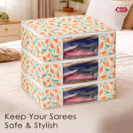 Non-Woven Printed Saree Cover Set of 2
