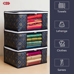 Non-Woven Printed Saree Cover Set of 2
