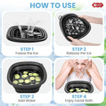 Ice Face Bowl with Built-in Ice Tray
