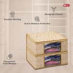 Non-Woven Printed Saree Cover Set of 2