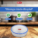Plastic Storage Leak Proof Container | Set of 2