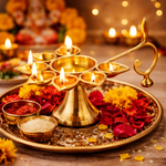 Brass Aarti Diya