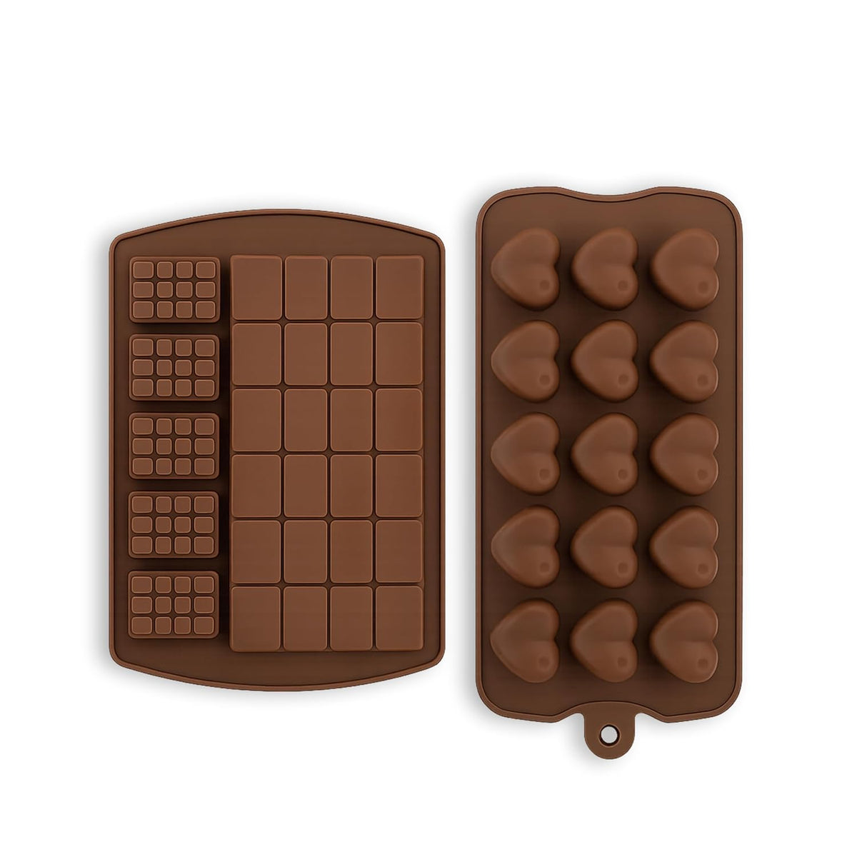Silicone Chocolate Moulds (Set of 2)