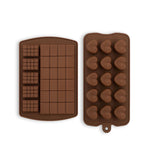 Silicone Chocolate Moulds (Set of 2)