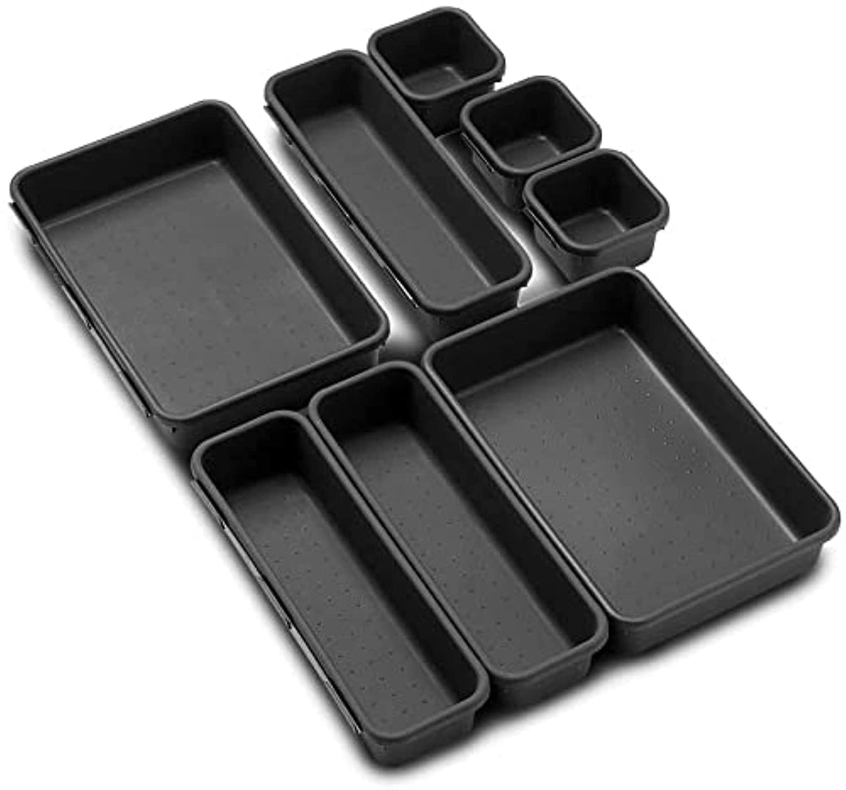 Cutlery Tray for Kitchen | 8 Piece | Drawer Organizer Tray