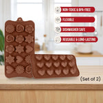 Silicone Chocolate Mould ( Pack of 2 )