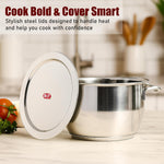 Stainless Steel Patila Lid | Set of 2