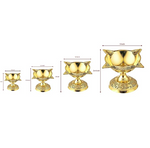 Brass Four Face Diya - 1Pc