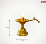 Brass Diya with Handle