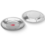 Stainless Steel Glass Lid Set | Set of 12 | Small Lid Covers | Cup Mugs Lids