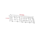 Steel Wall Mounted Cutlery Holder | 11 Hooks