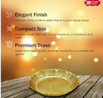 Brass Plate (10cm)
