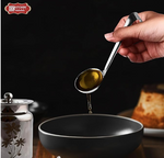 Ghee Tipri | Small & Medium Spoon for Ghee/Oil | 2 Pc
