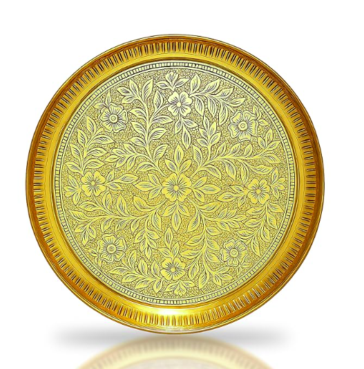 Brass Plate (20cm)