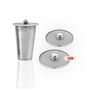 Stainless Steel Small Net Lid Set | Set of 3 (9 CM)