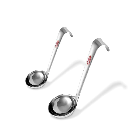 Ghee Tipri | Small & Medium Spoon for Ghee/Oil | 2 Pc
