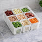 Plastic Fridge Storage Box | 9 Grid