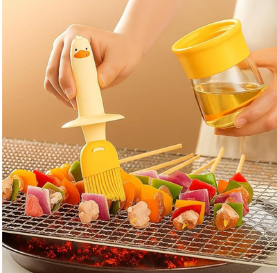 Kitchen Expert Oil Dispenser with Silicone Brush