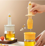Oil Dispenser with Silicone Brush