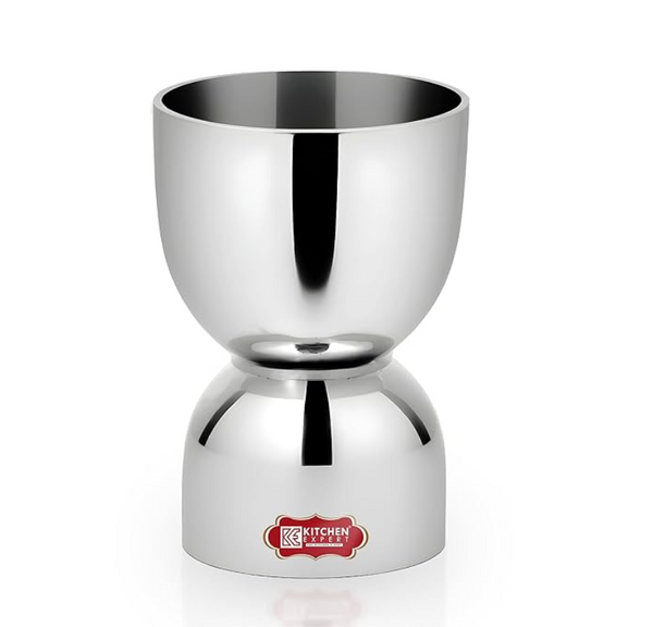 Kitchen Expert - Damru Shape Peg Measure | Stainless Steel