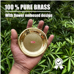 Small Brass Plate (10cm)
