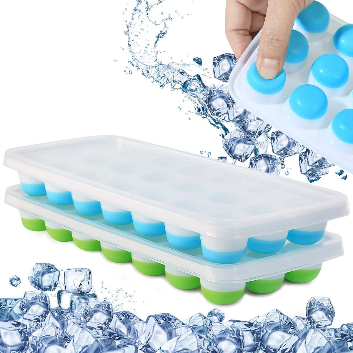 Silicone Ice Cube Trays