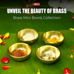 Small Brass Bowl - 2 pc (40 ml)