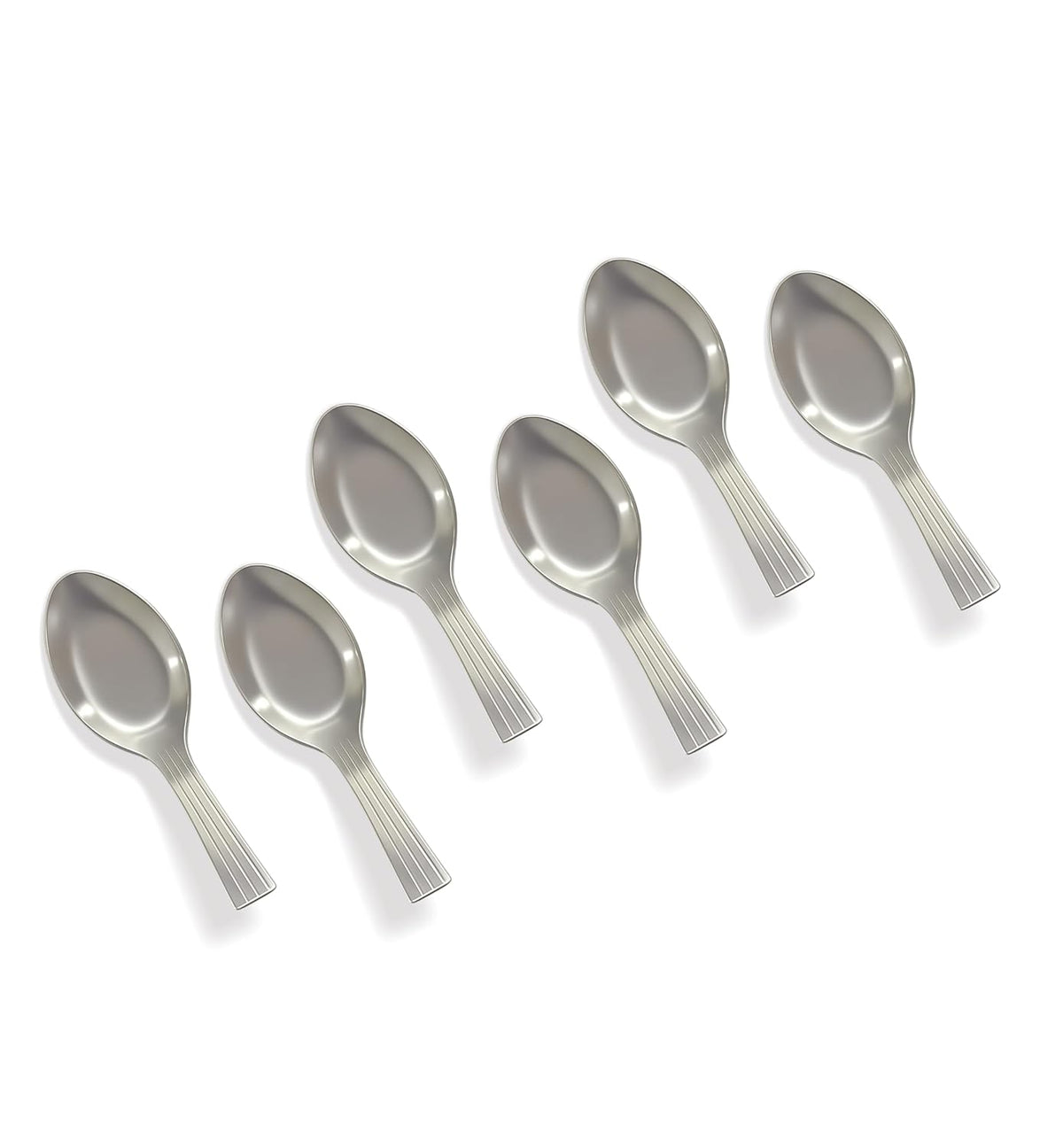 Steel Masala Spoons | Mini Spoons for Masala Dabba | Set of 6