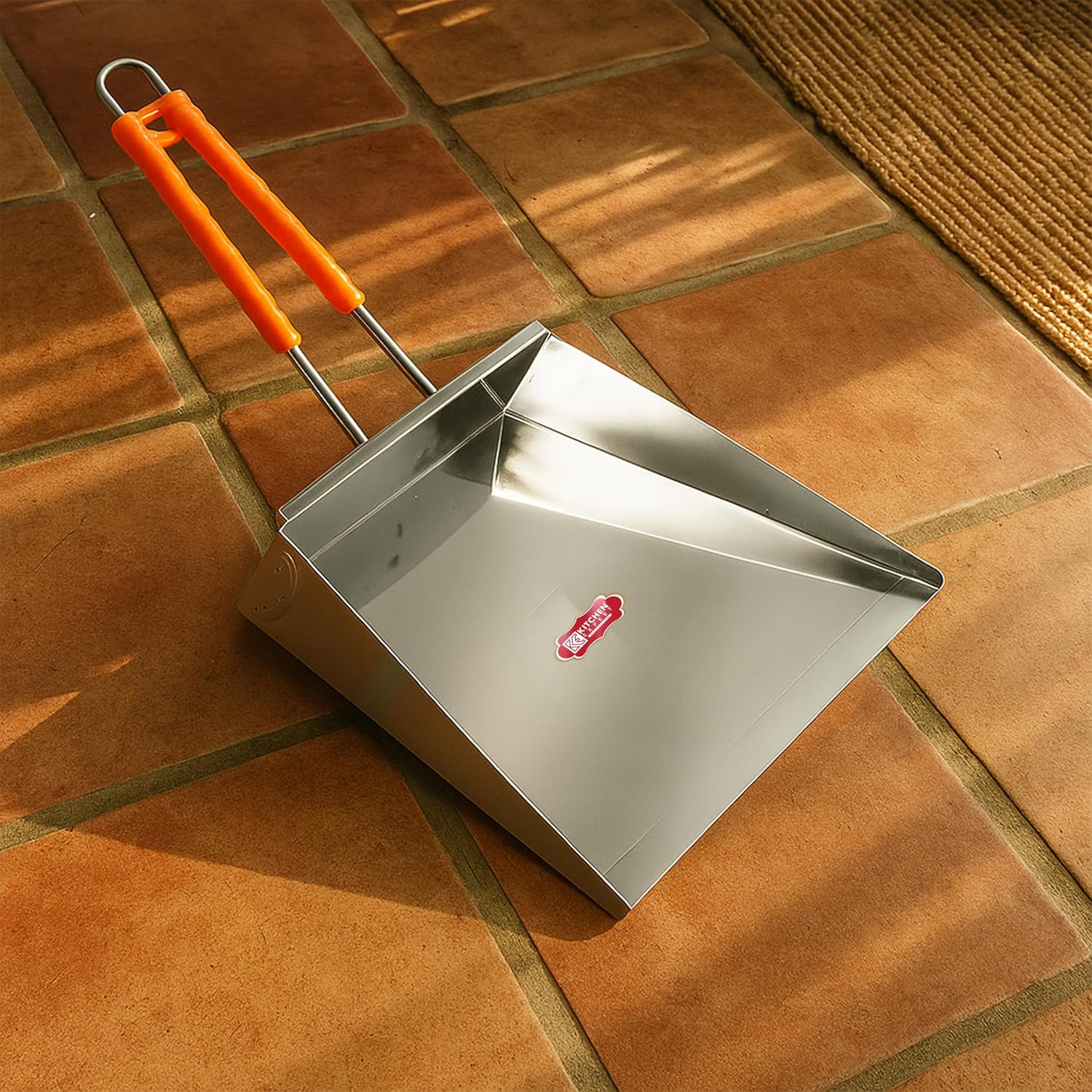 Kitchen Expert Stainless Steel Supdi | Steel Dustpan- 1Pc